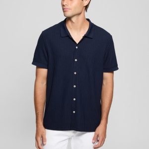 Pointelle Knit Shirt