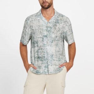 Eco Rayon Paisley Shirt