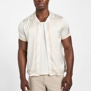 Eco Peony Satin Shirt