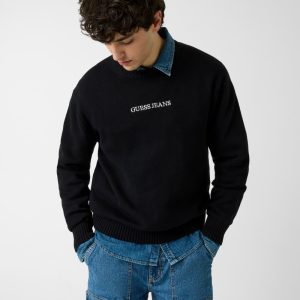 Embroidered Logo Sweater
