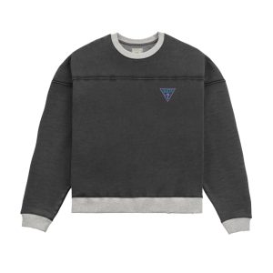 aged triangle crewneck