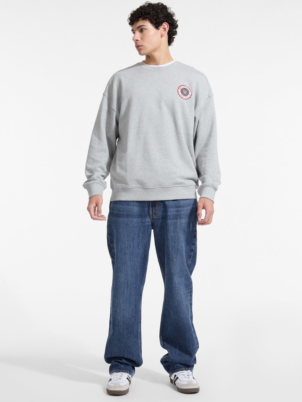 Varsity Logo Crewneck Sweatshirt - Image 2