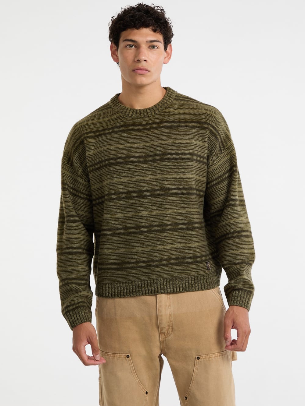 GUESS Originals Boxy Stripe Sweater