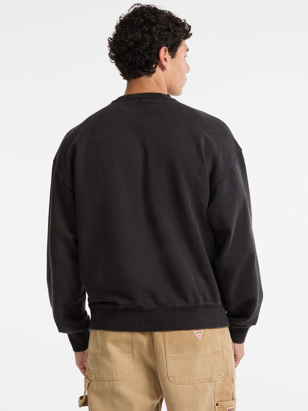 GUESS Originals Eco Vintage Triangle Crewneck - Image 4