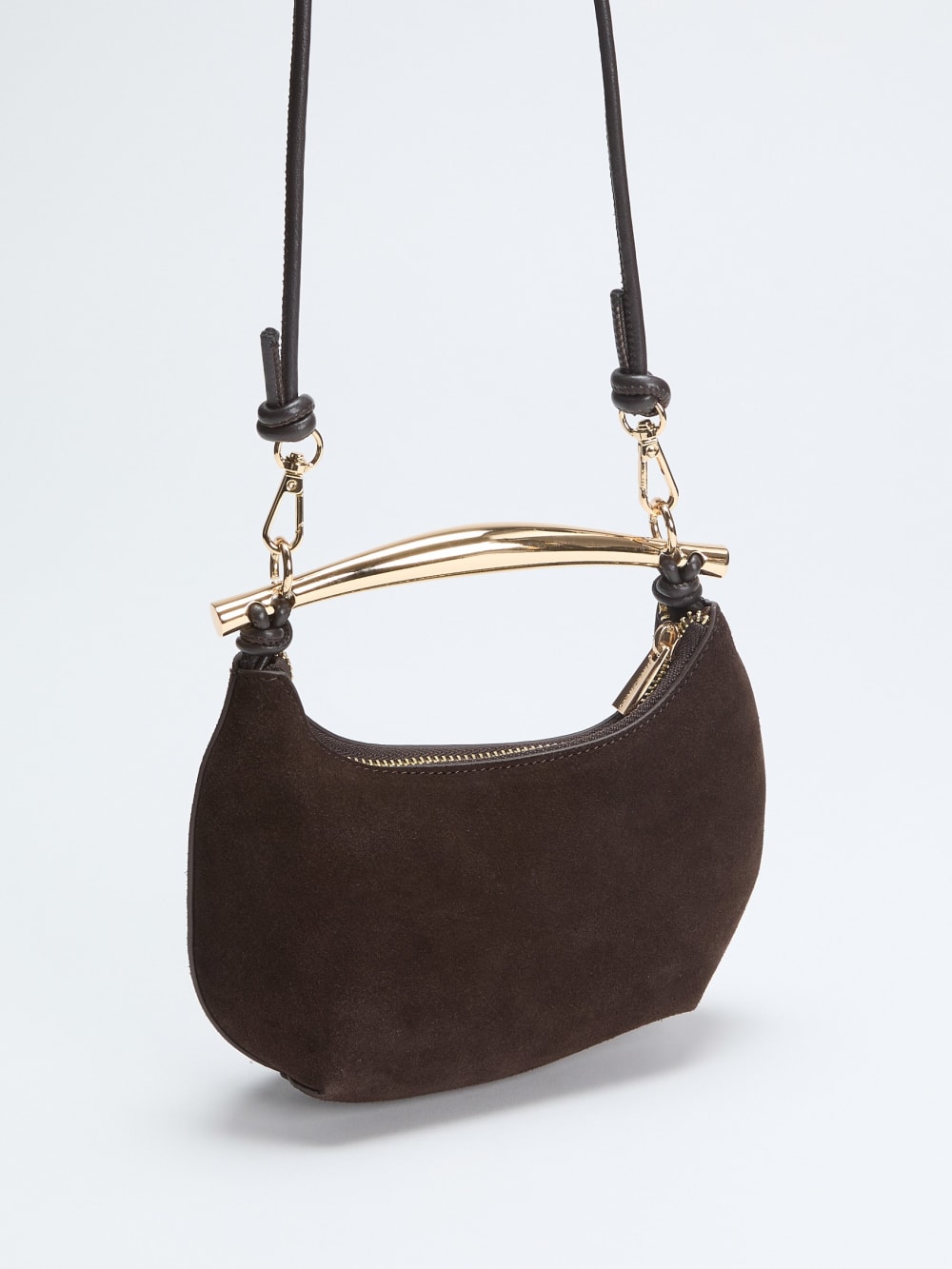 Victoria Leather Mini Hobo Bag - Image 3