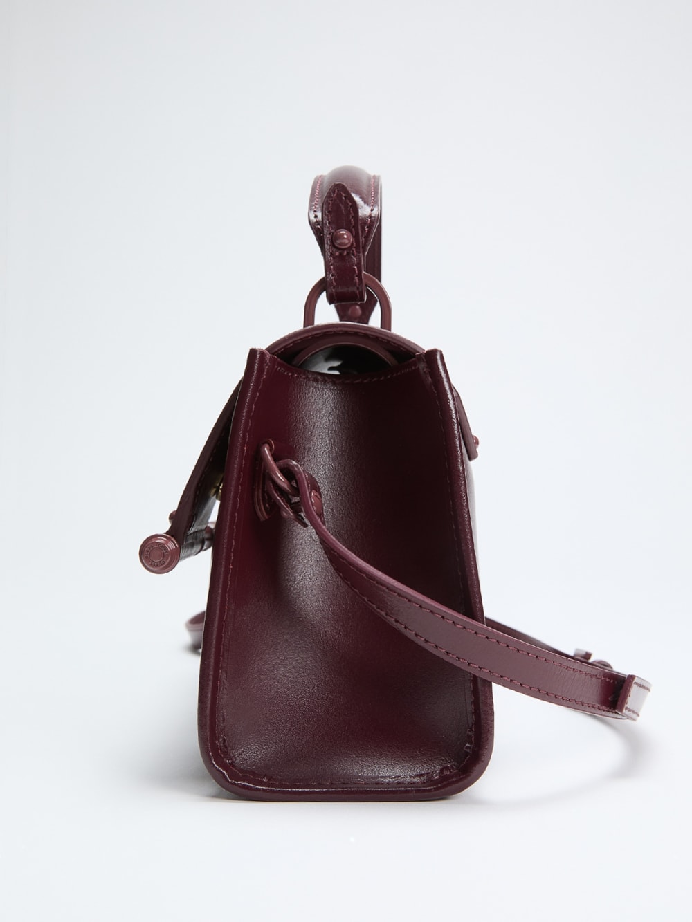 Iris Bamboo Leather Satchel - Image 4
