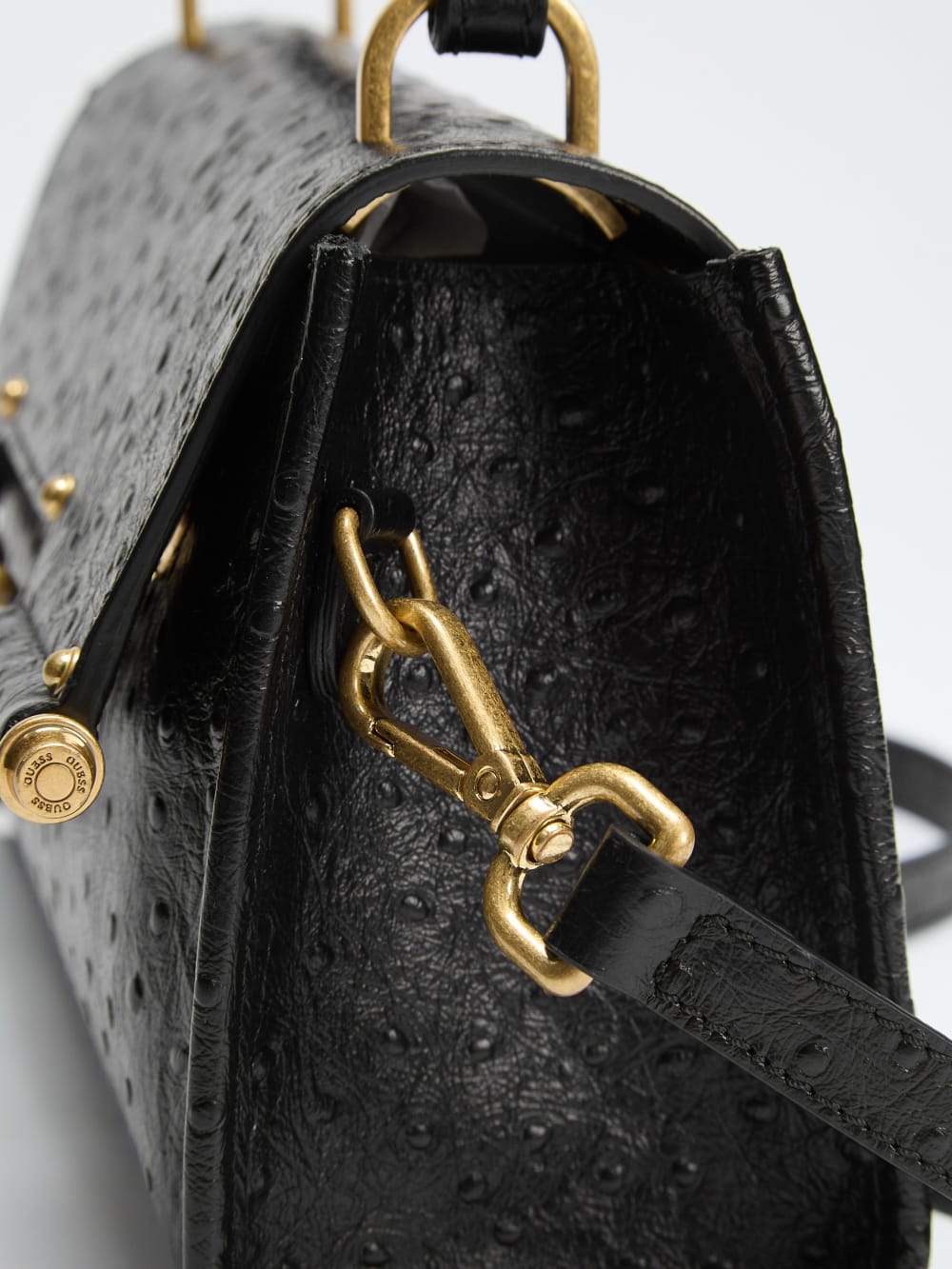 Iris Bamboo Mini Leather Satchel - Image 5