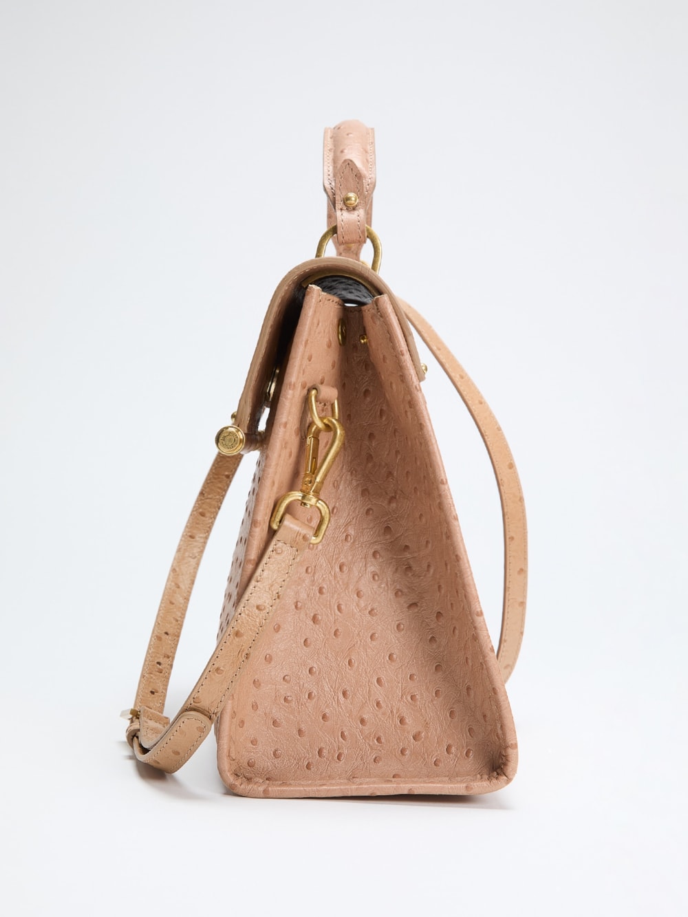 Iris Large Leather Satchel - Image 4