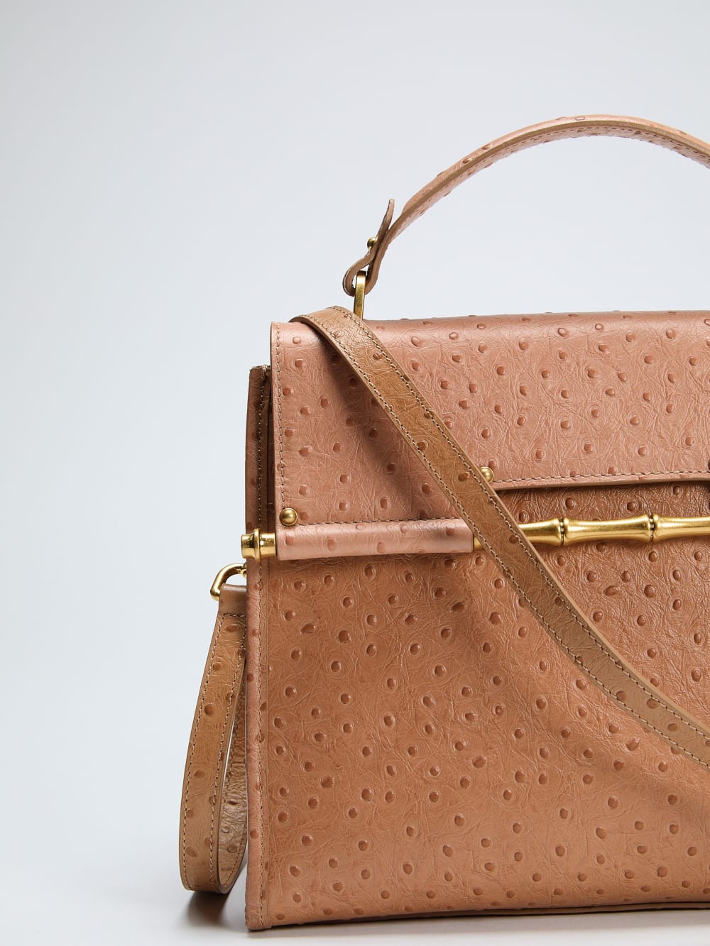 Iris Large Leather Satchel - Image 6