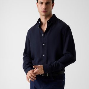 Lyocell blend shirt